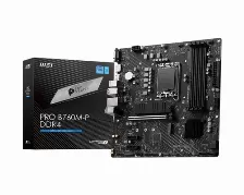 Tarjeta Madre Msi Pro B760m-p Ddr4 Socket Lga 1700, Lga 1700, 4 Ddr4-sdram